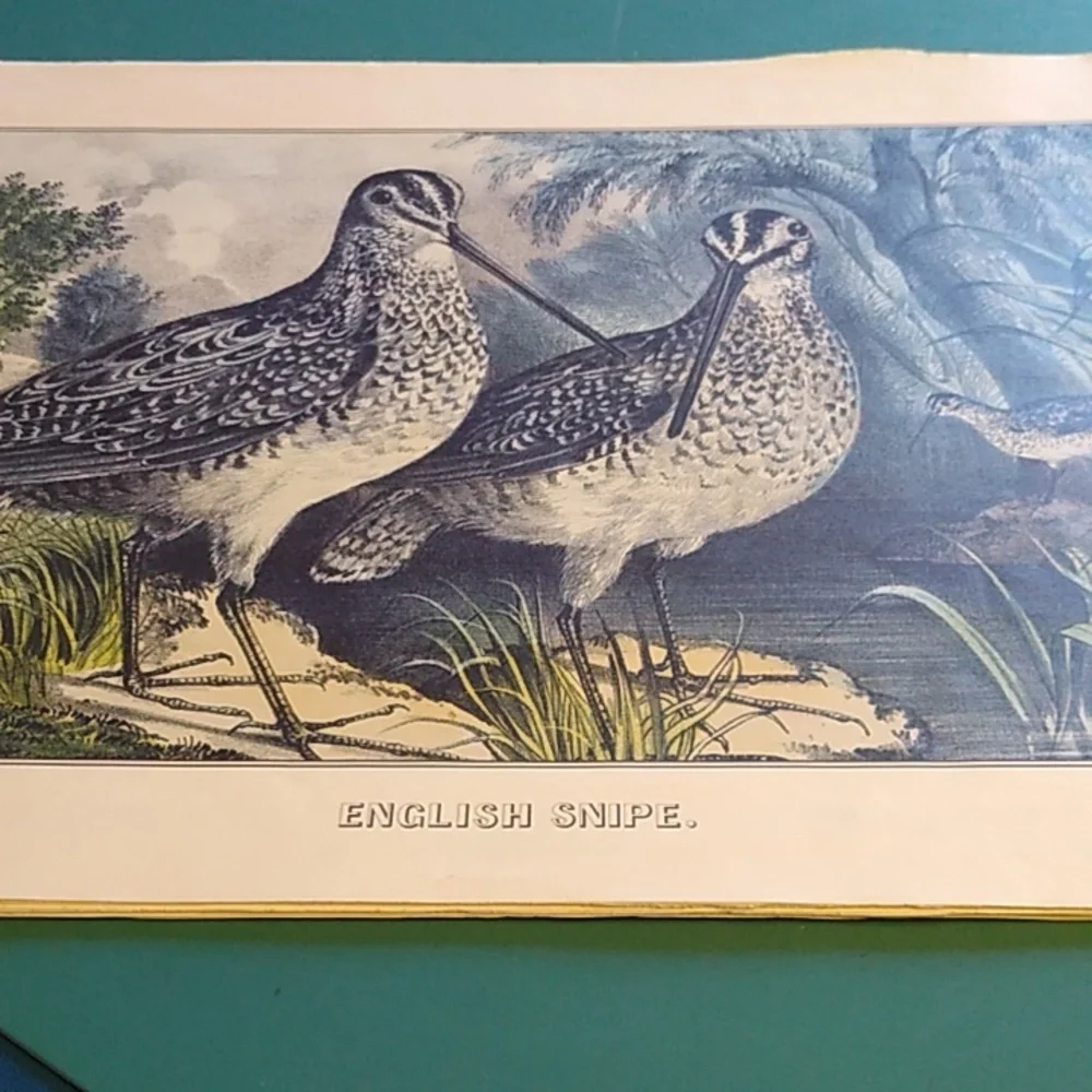 Vintage 1988 Calendar Set reprint Currier & Ives